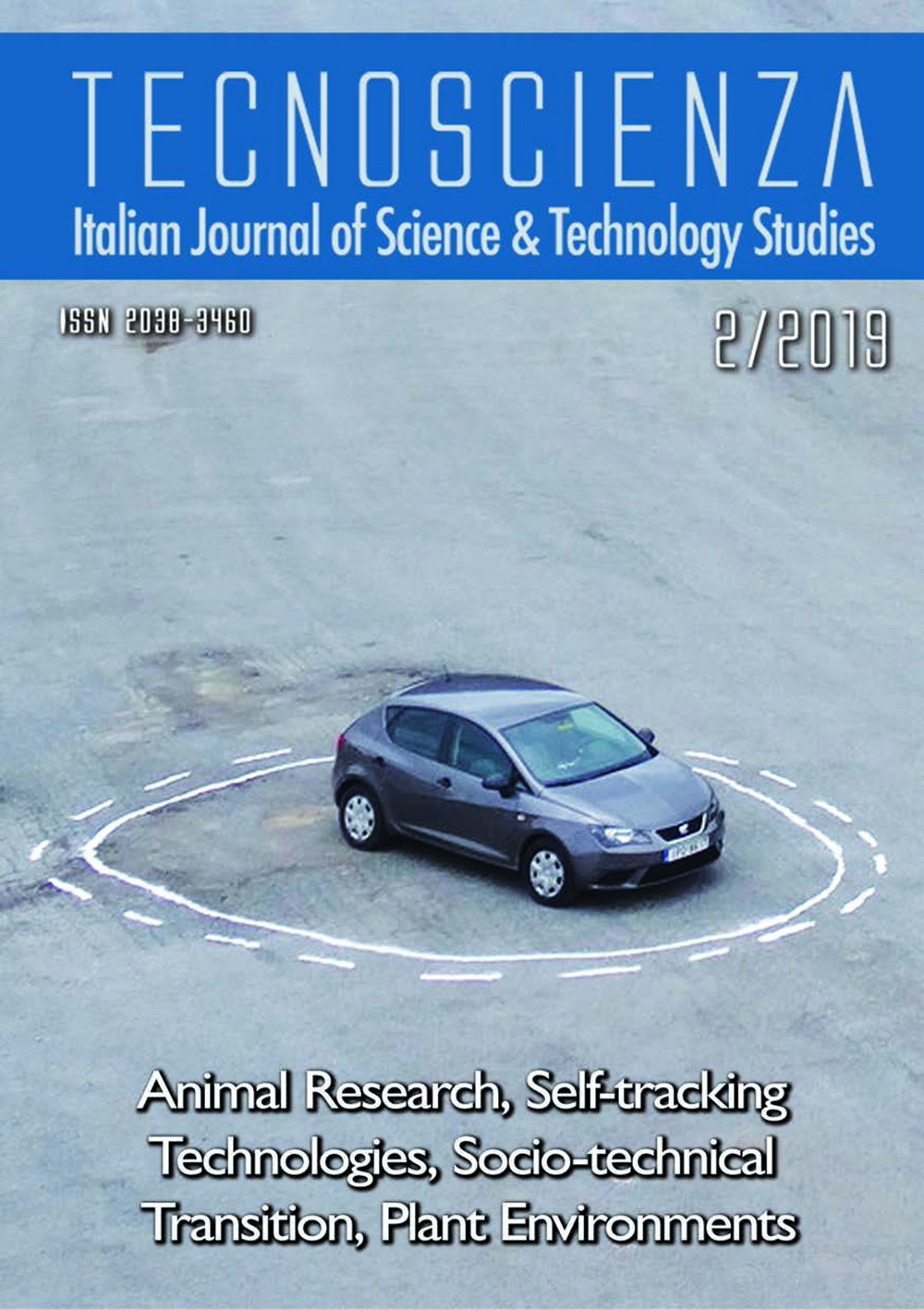 "Autonomous Trap 001" by James Bridle. Cover of Tecnoscienza number 20 (2nd Issue, Year 2019)
