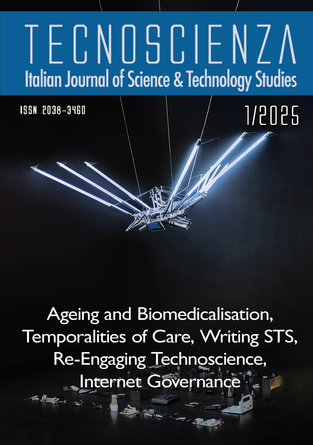 Cover of Tecnoscienza number 31 (1st Issue, Year 2025)